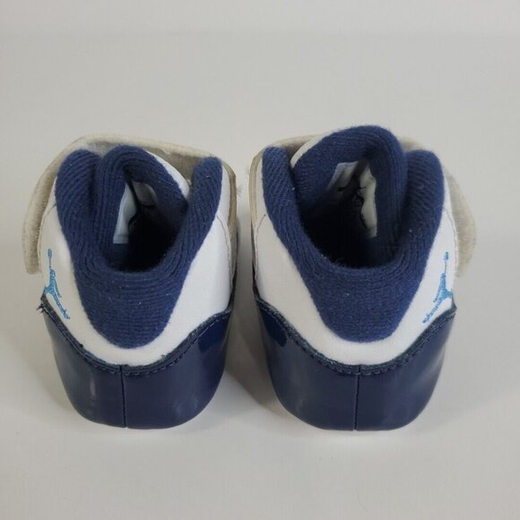 Nike Air Jordan 11 Retro Toddler Sz 2C 378049-100 Blue White - Picture 5 of 8